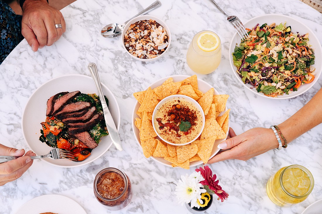 Flower Child is known for its customizable bowls, wraps, salads and overall healthy menu.